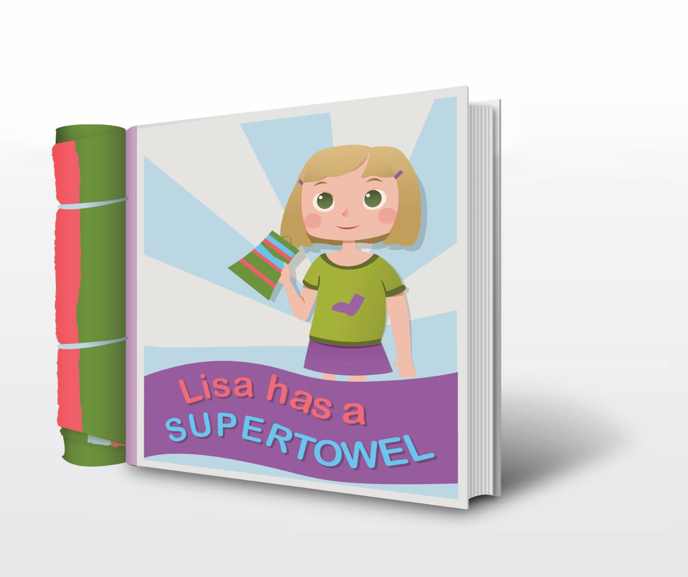"Lisa Has a Supertowel" Children's Book