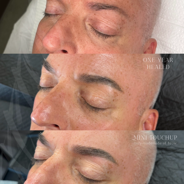 Men’s Nano Machine Hairstroke Brows Microblading Las Vegas