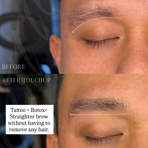 Male Nano Machine Hairstroke Brows