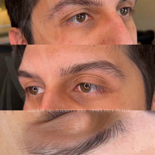 Men’s Nano Machine Hairstroke Brows Microblading Las Vegas