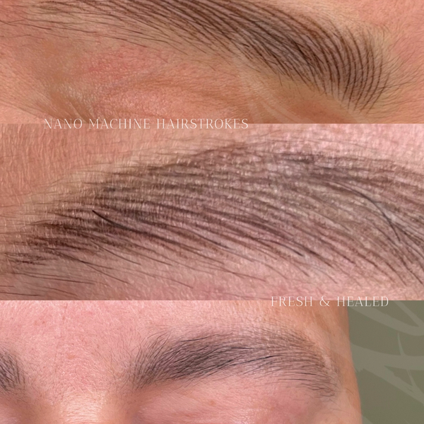 Men’s Nano Machine Hairstroke Brows Microblading Las Vegas