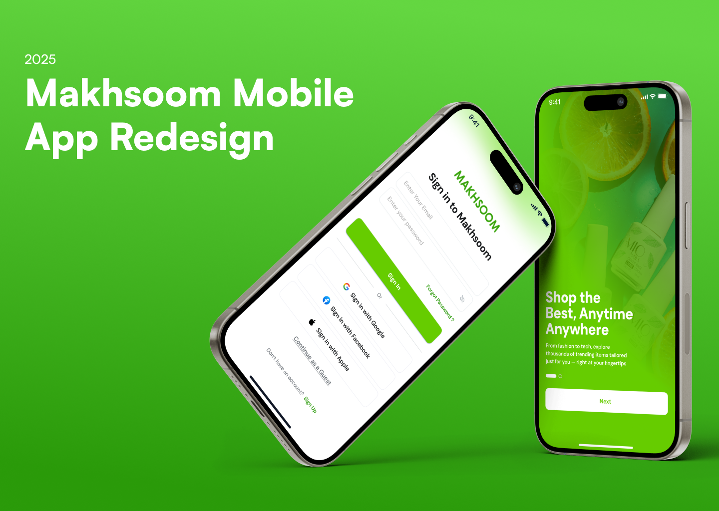 Makhsoom App Redesign