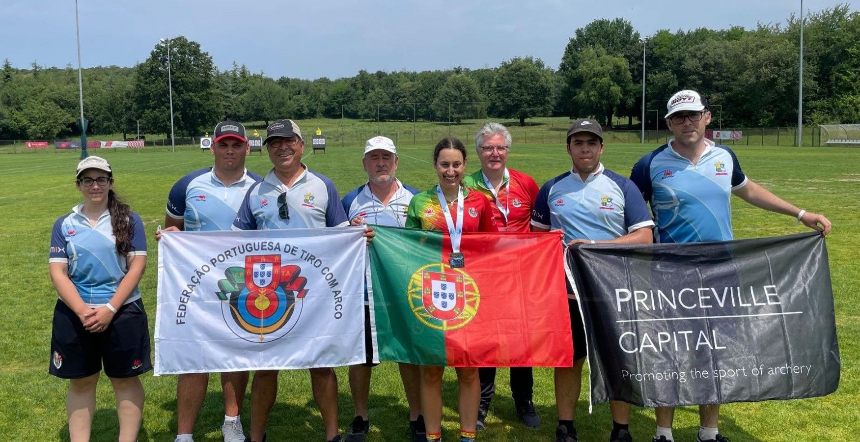 Princeville Capital Sponsored Archery Team Wins Silver at European Archery Grand Prix 2024