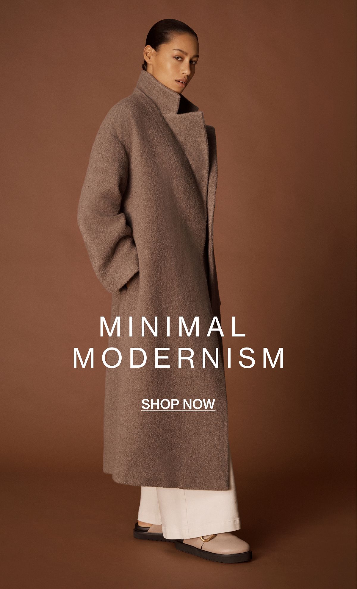 Minimal Modernism. Shop Now.