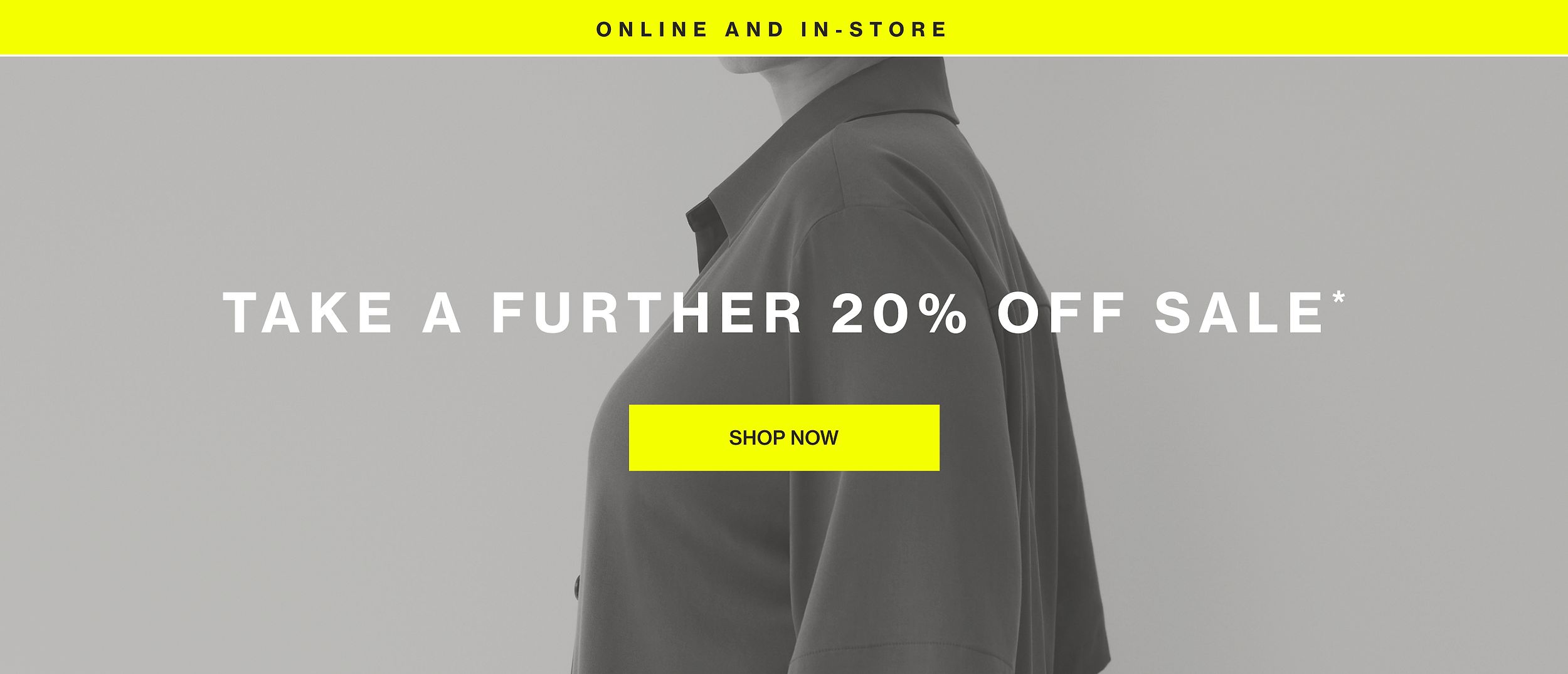 Take a further 20% off Sale