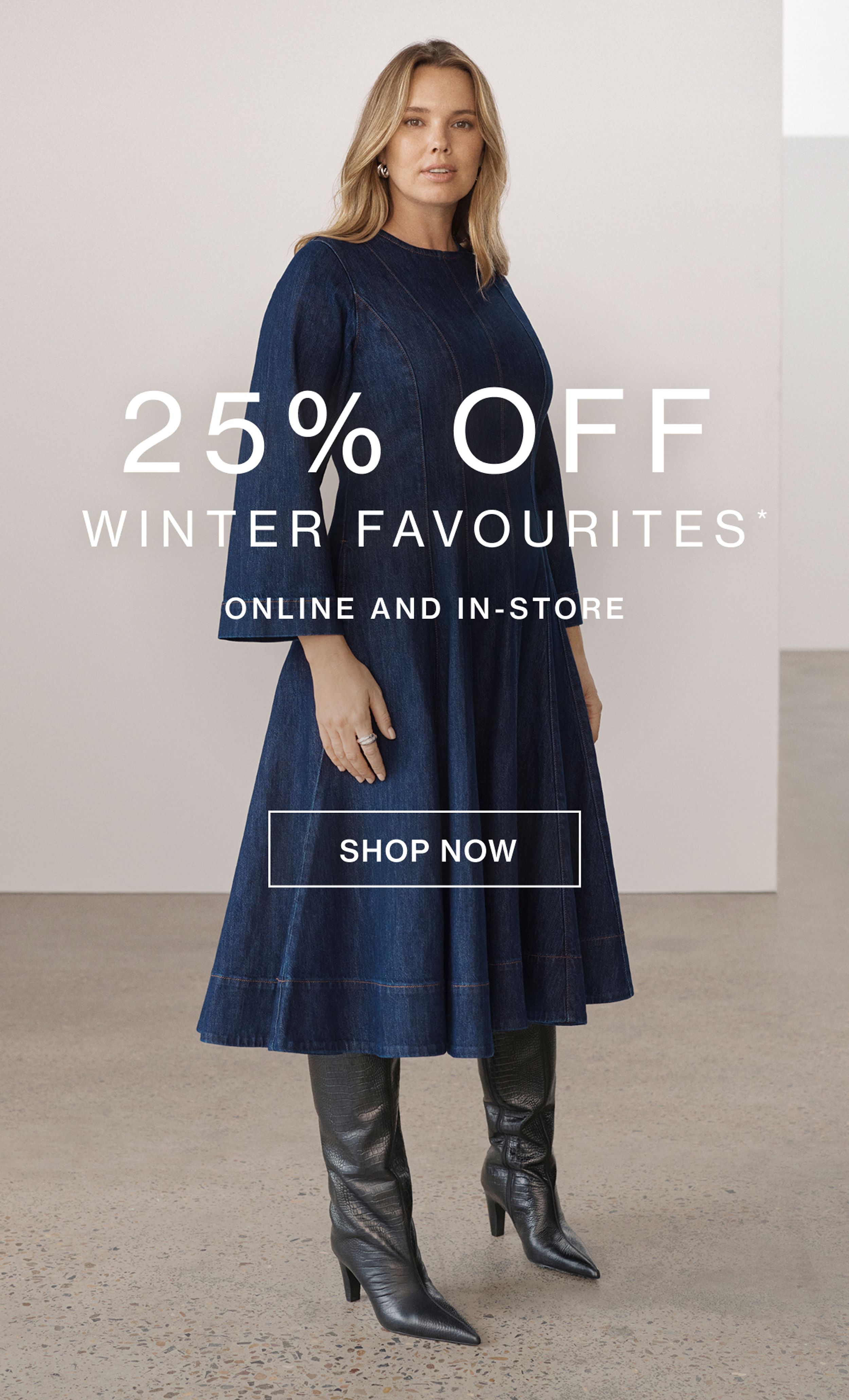 25% OFF SELECTED STYLES 