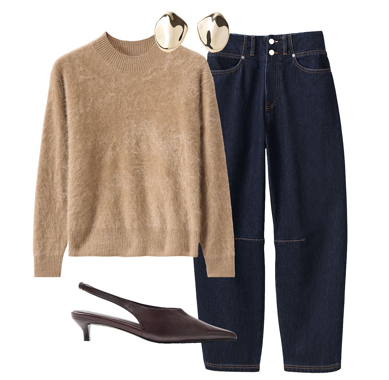 COMMONRY BARREL DENIM JEAN