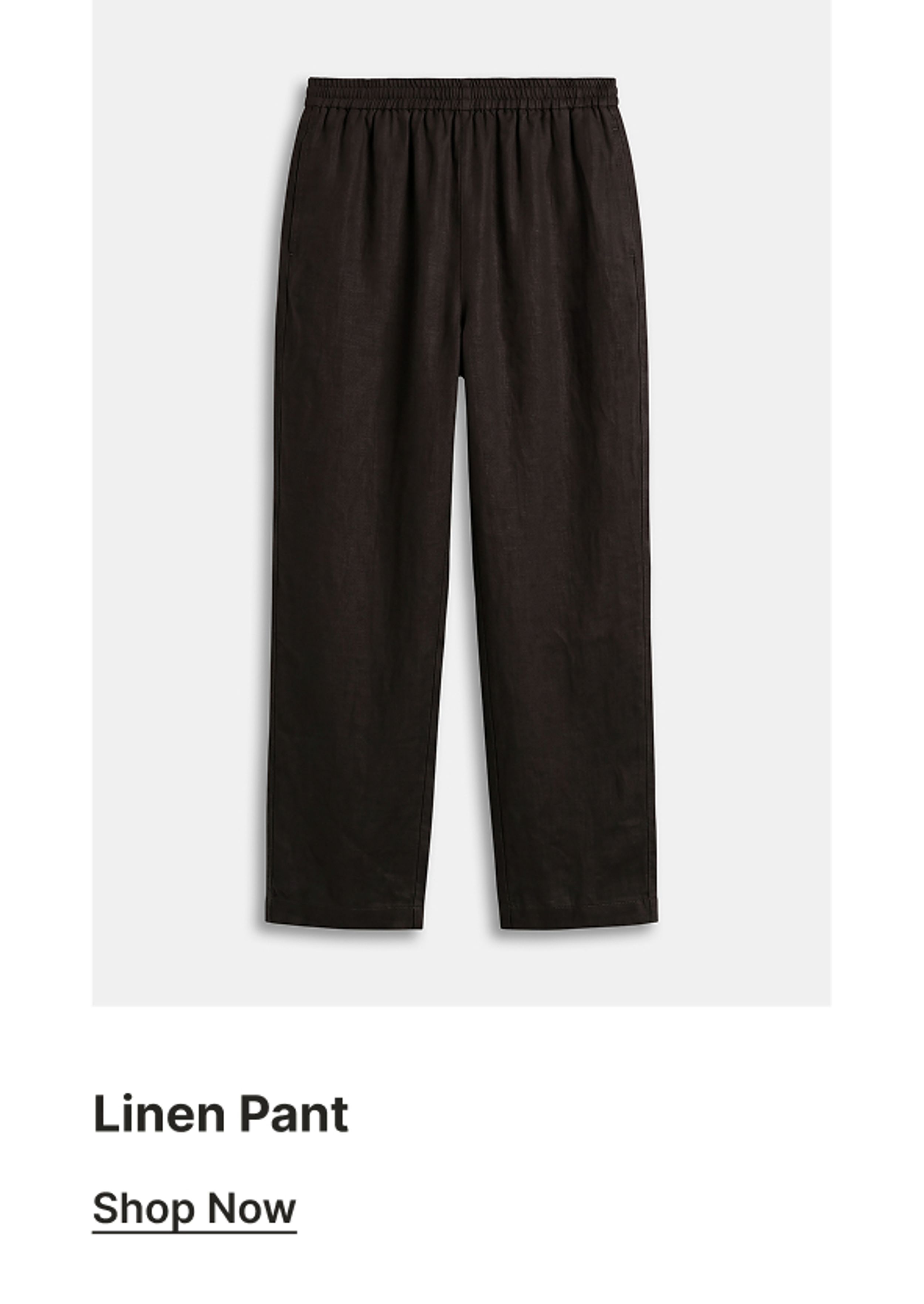 LINEN PANT