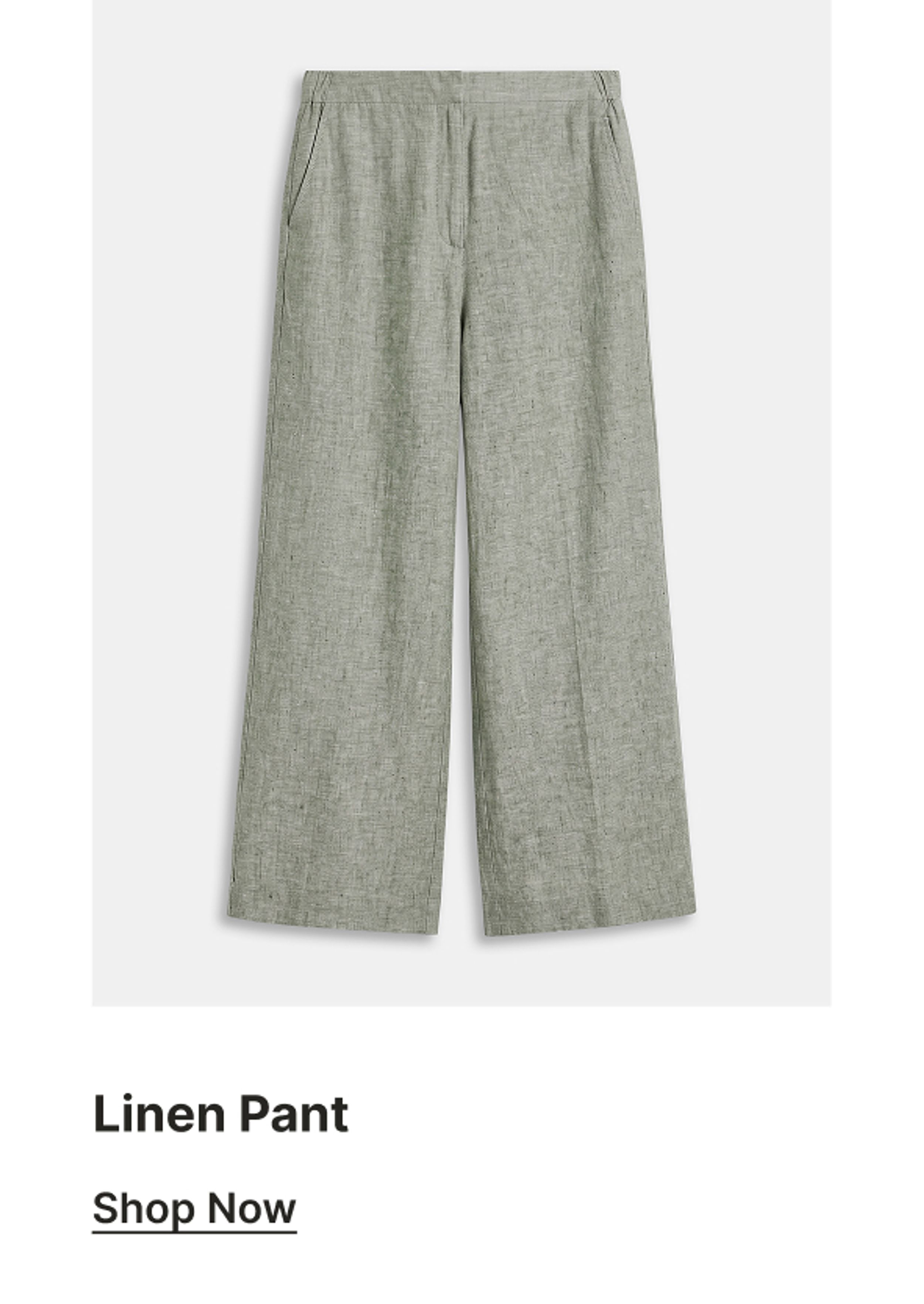 LINEN PANT