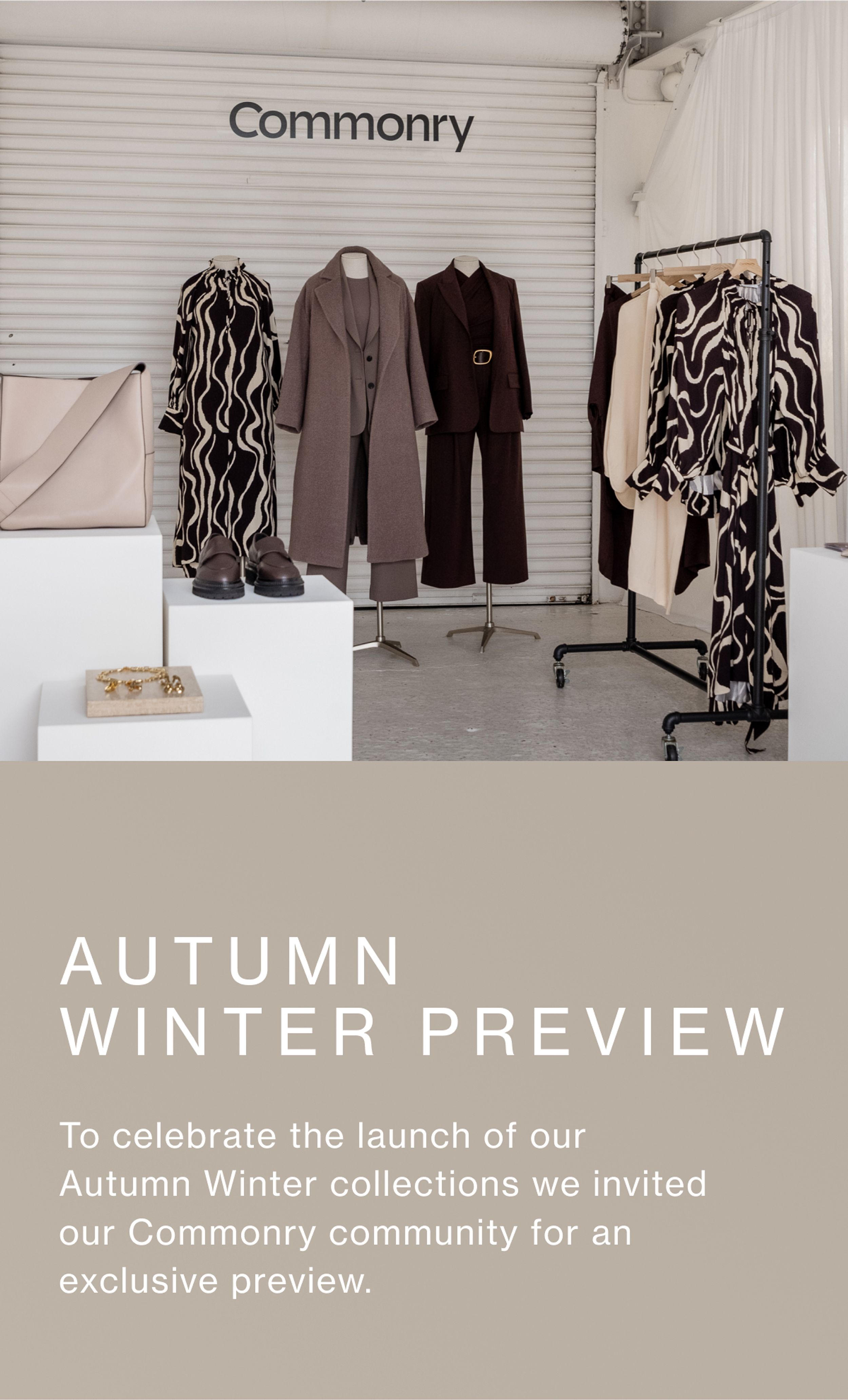 Autumn Winter Preview