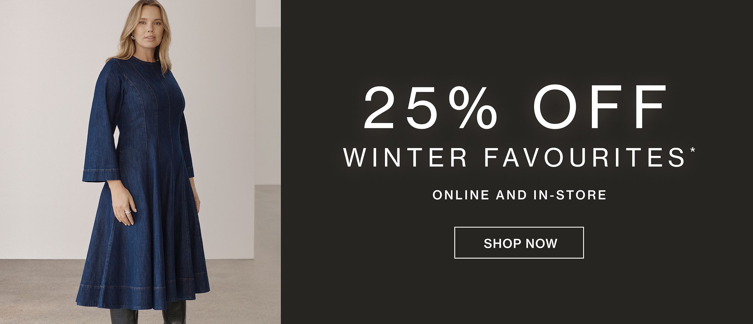 25% OFF SELECTED STYLES 