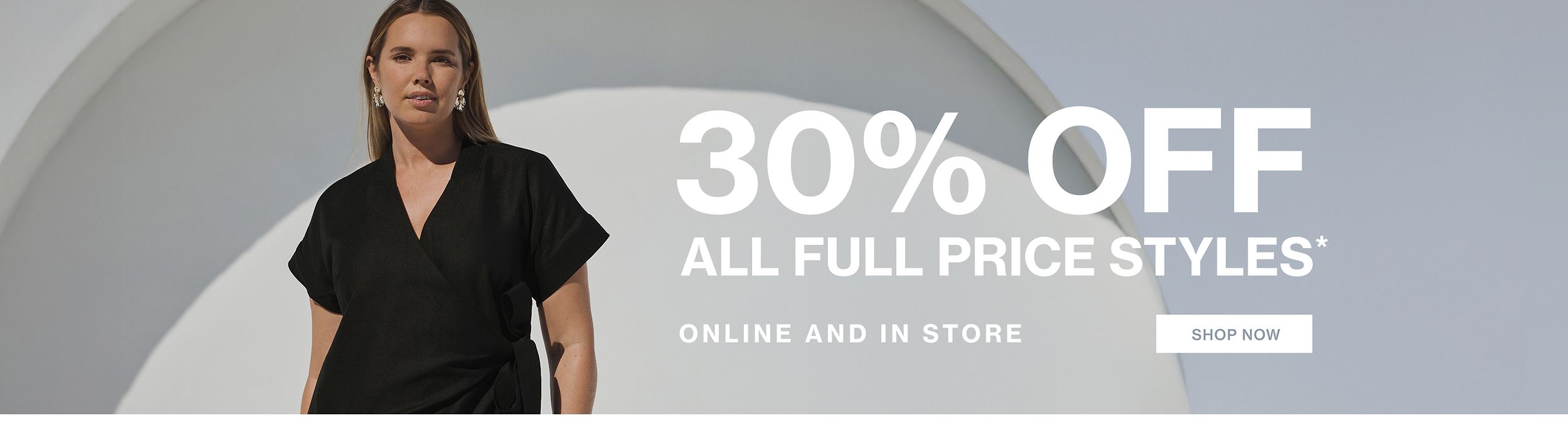 30% OFF FULL PRICE 