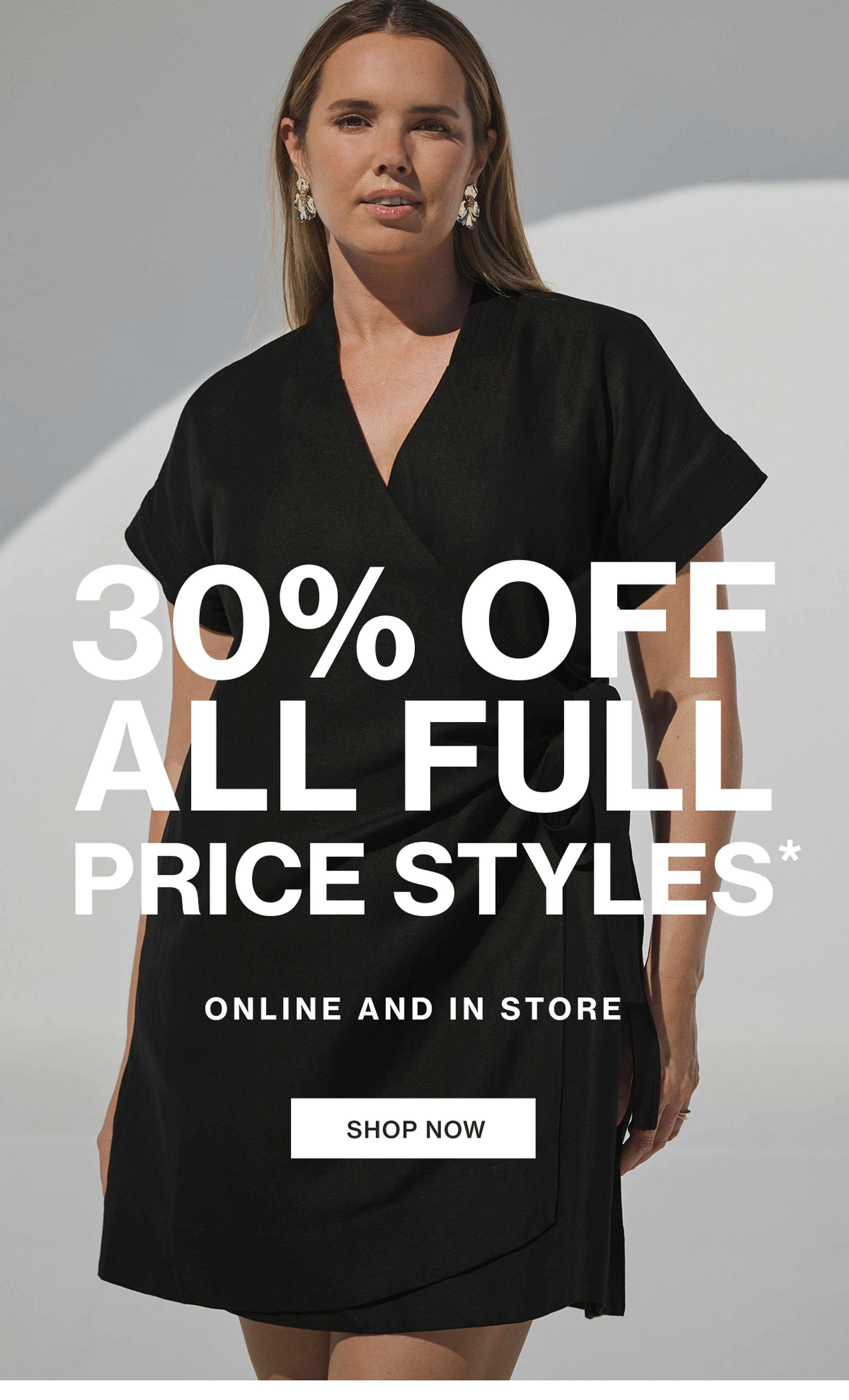 30% OFF FULL PRICE 