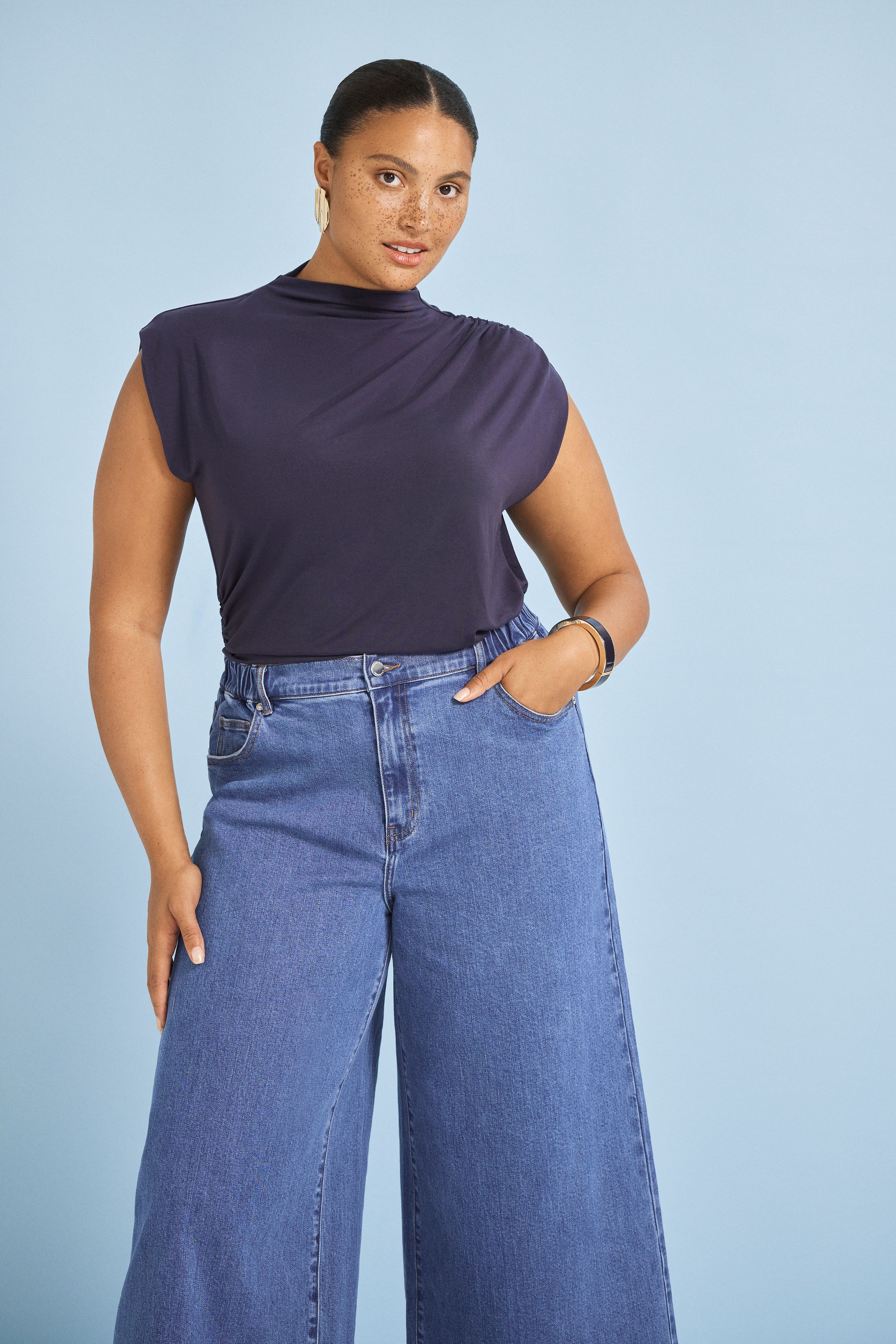 Commonry Ania Top Navy