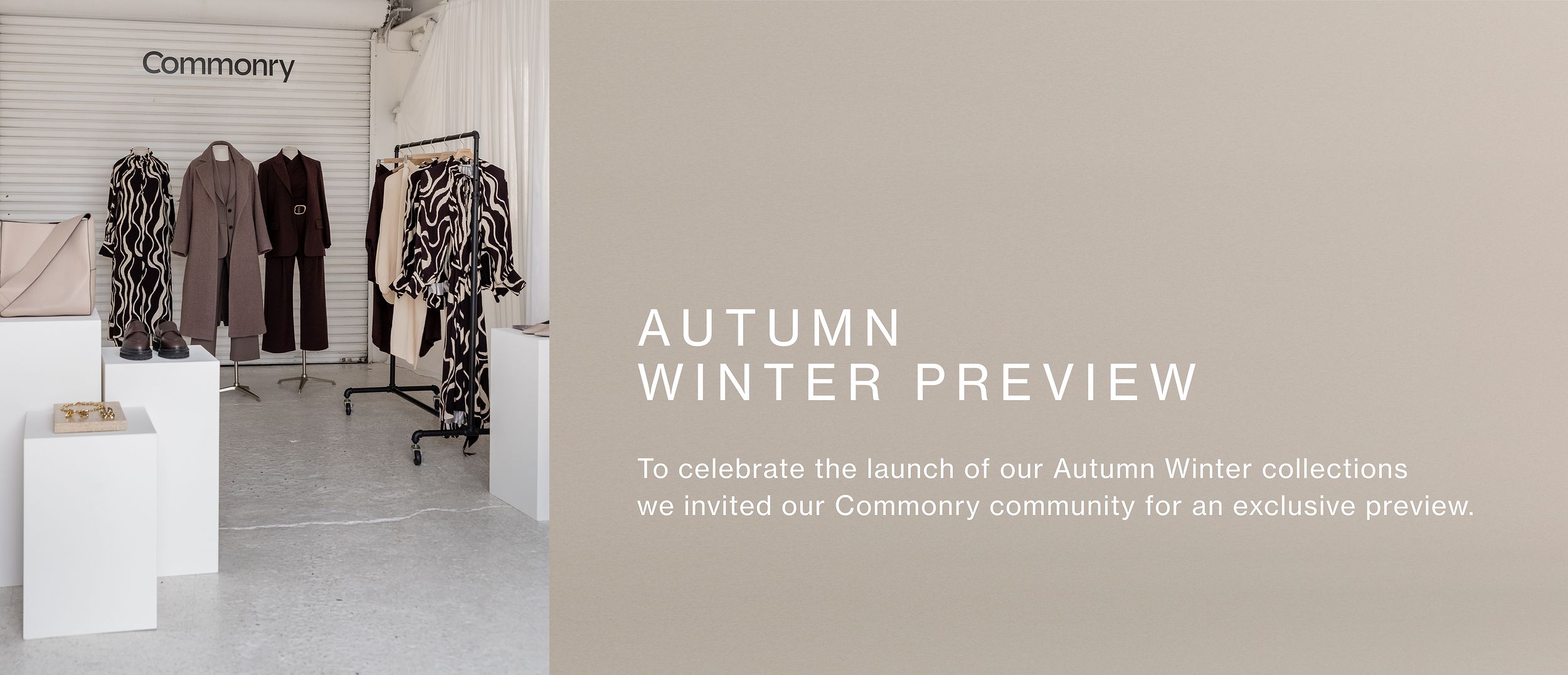 Autumn Winter Preview