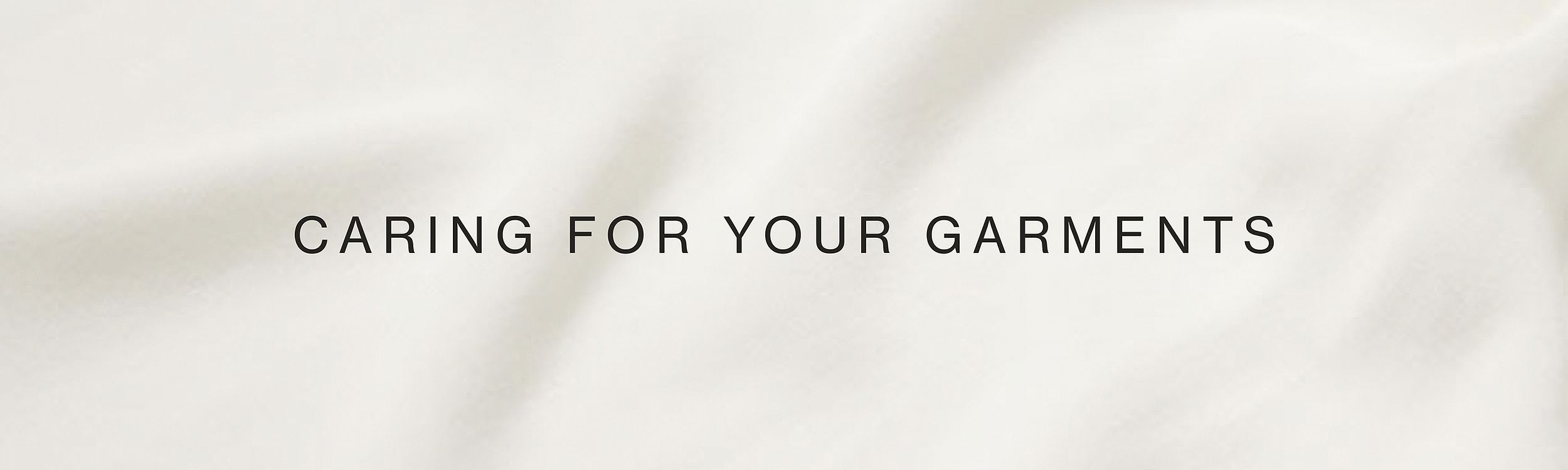 CARING FOR YOUR