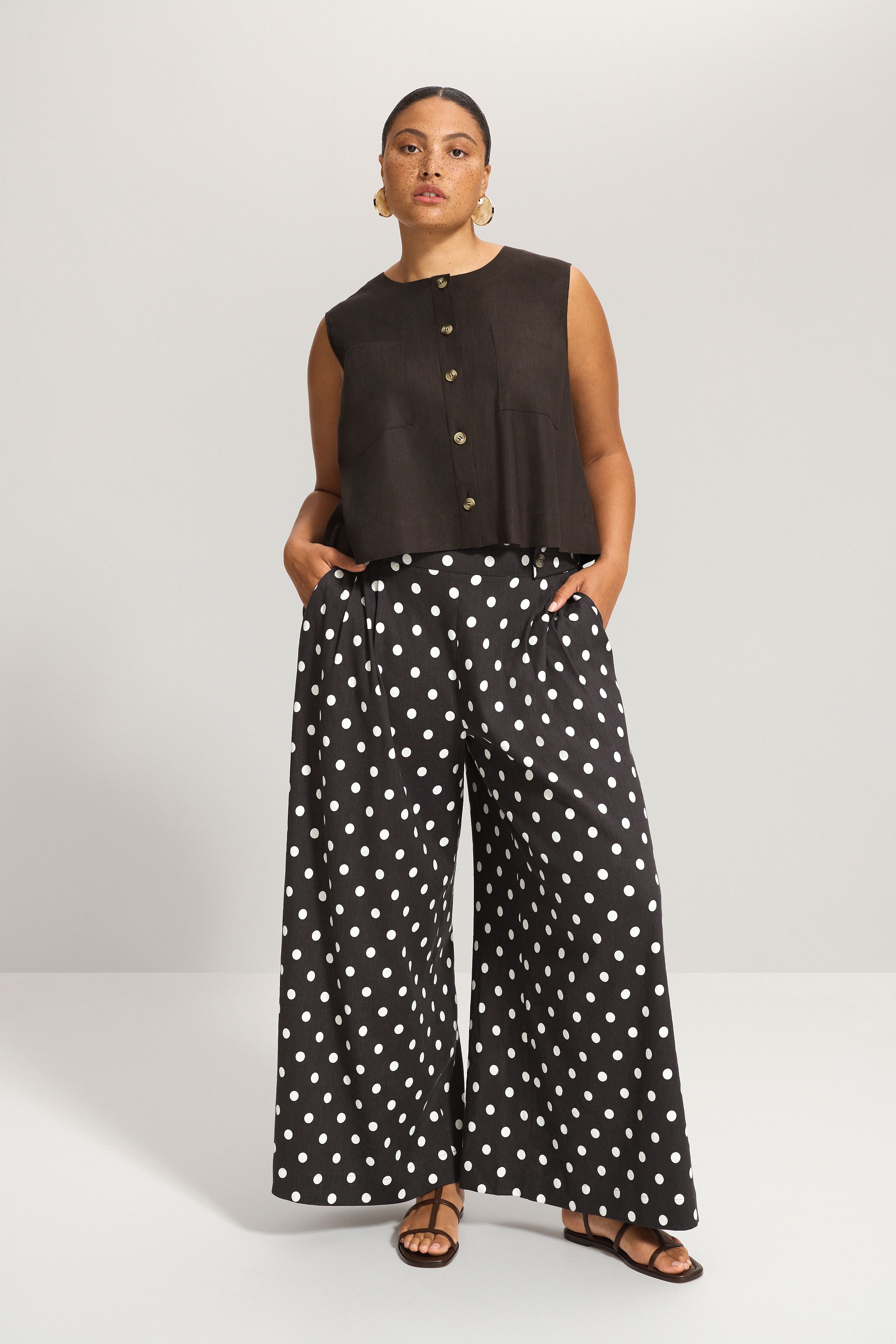 Commonry Zoe Top Zoe Pant Set