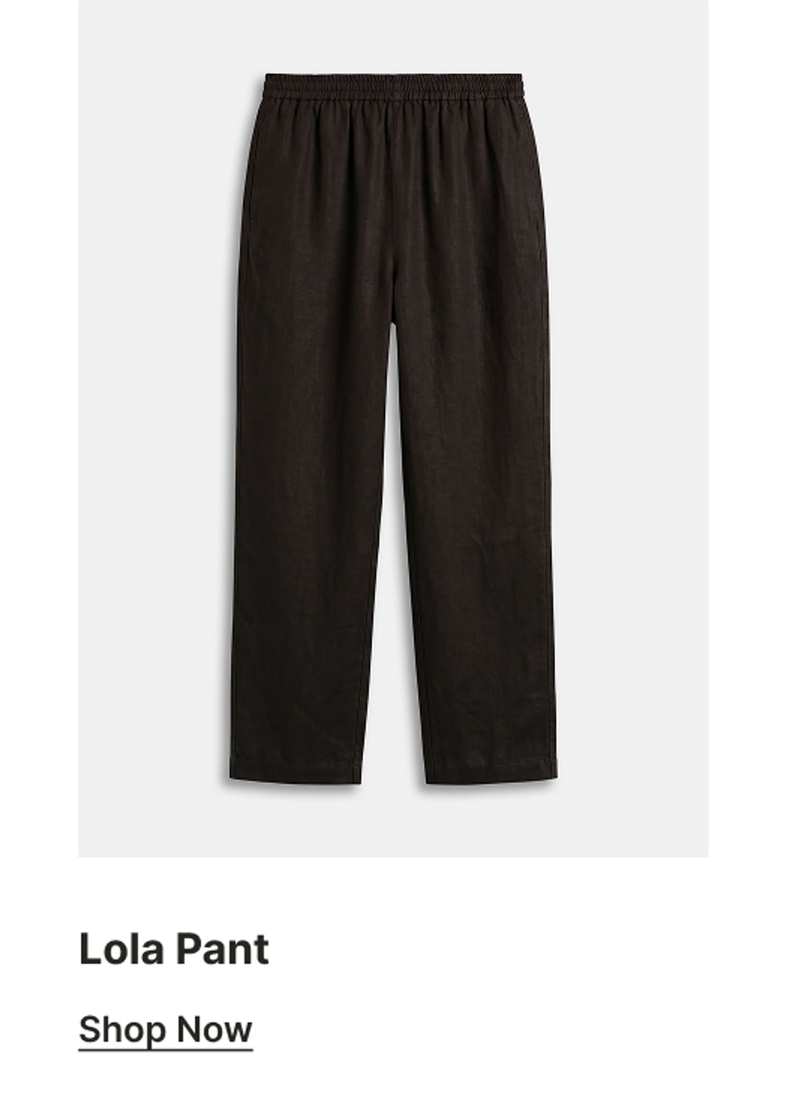 LINEN PANT