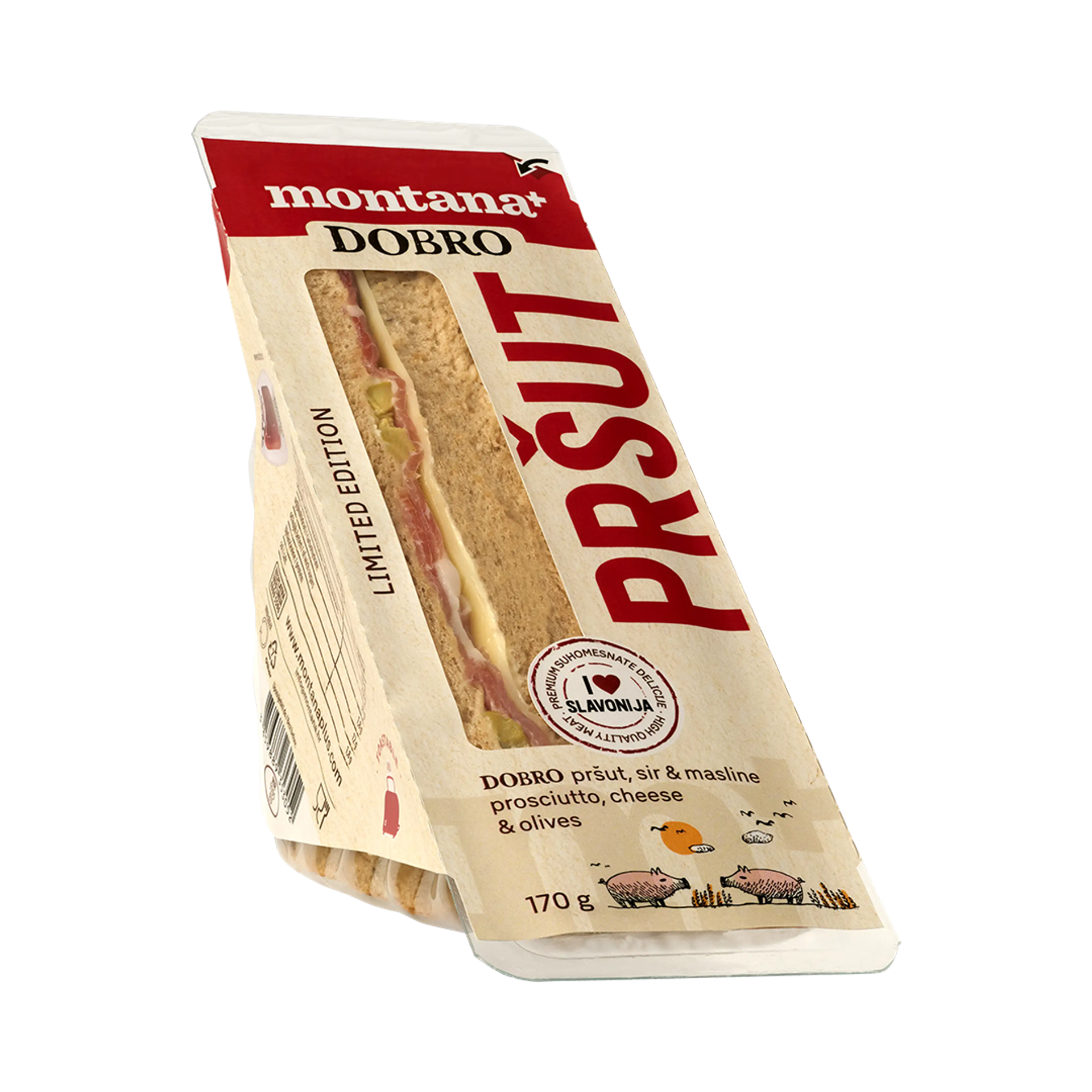 Pršut pakiranje
