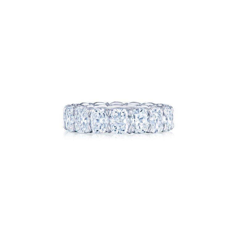 Kwiat Cushion™ Eternity Ring