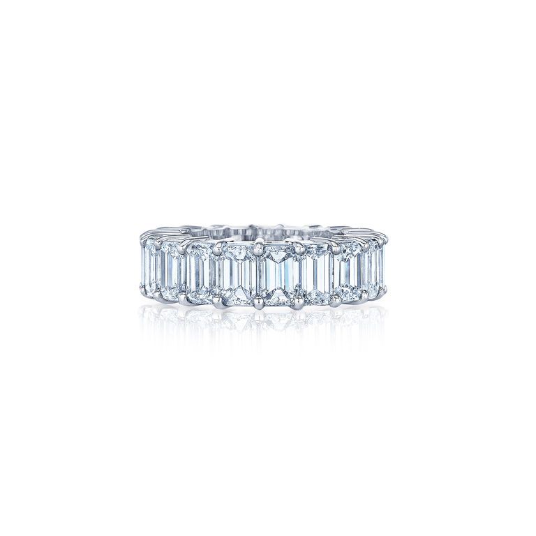Kwiat Emerald Cut™ Eternity Ring