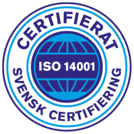 Certifierat ISO 14001 – Svensk Certifiering