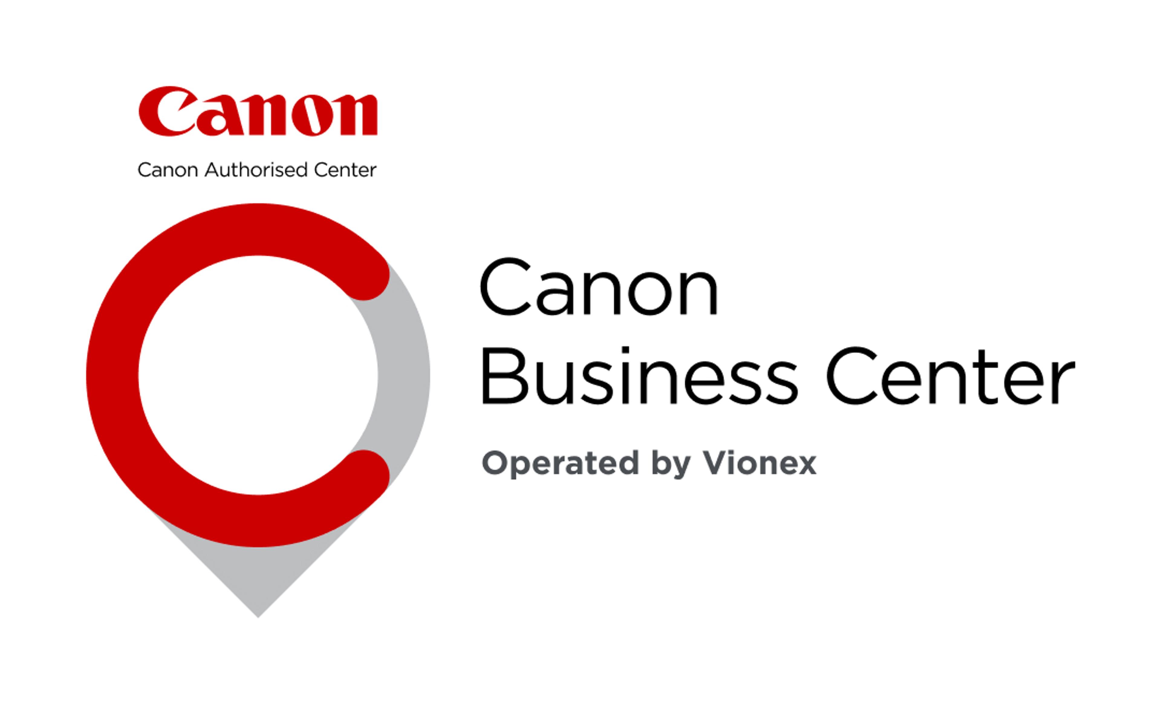 Canon Authorised Center – Canon Business Center, operated by Vionex