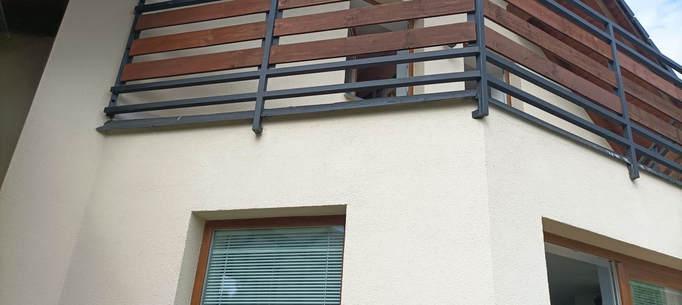 Nátěr zábradlí — Výchozí stav 4