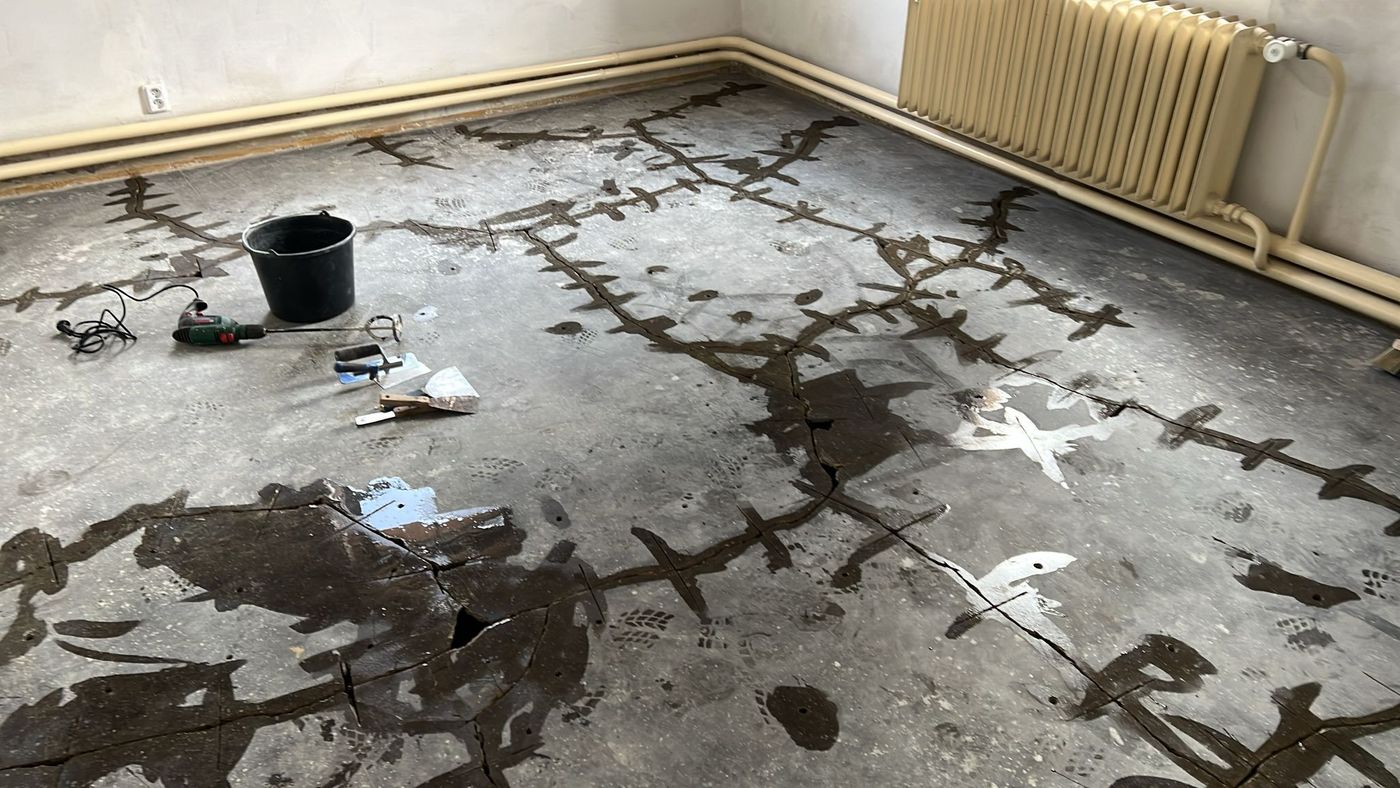 Příprava podlahy — Výchozí stav 5