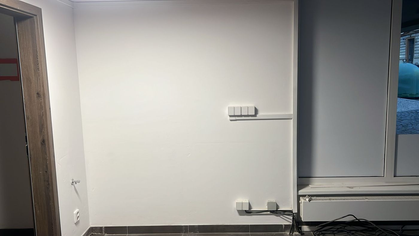 Odstranění kuchyňského ostrůvku a malování — Po realizaci 7