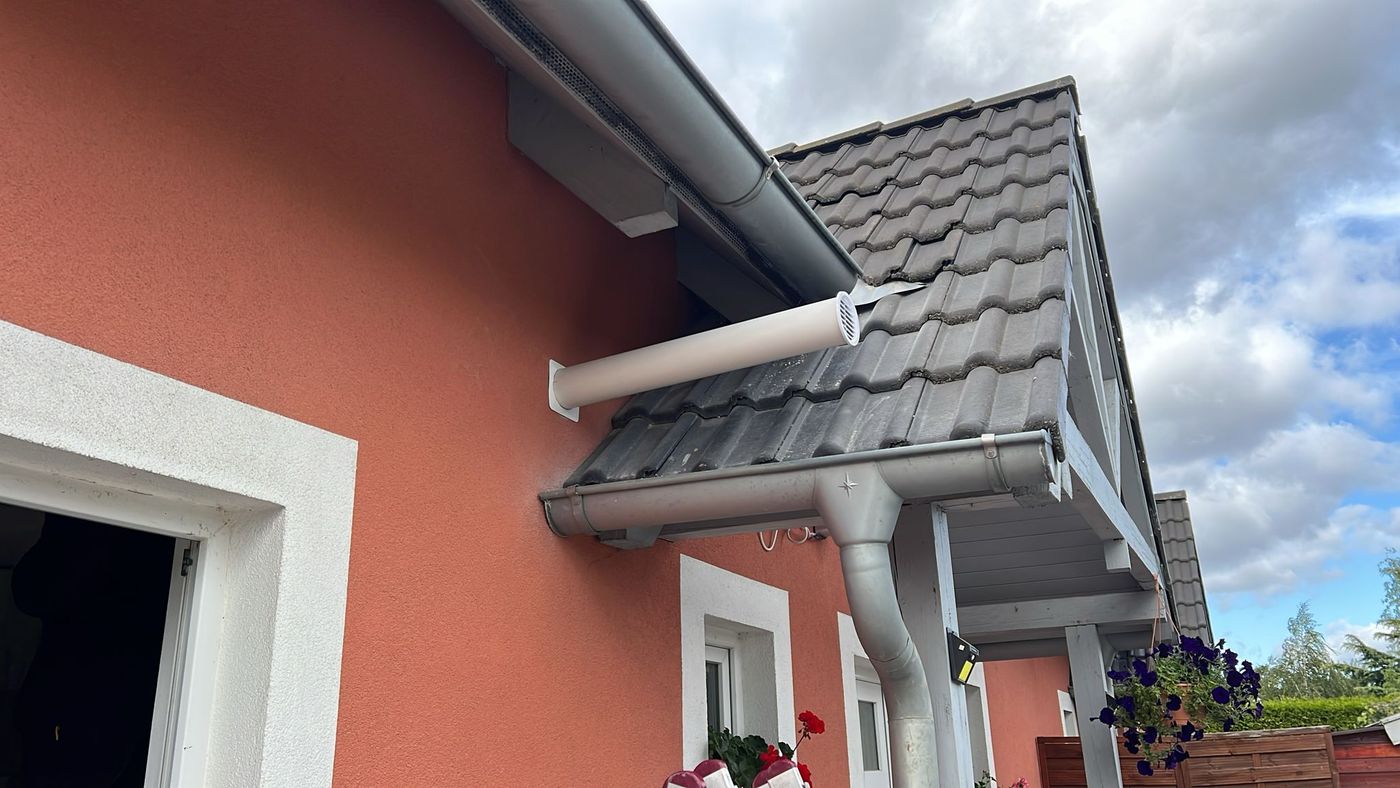 Instalace odtahu a ventilace