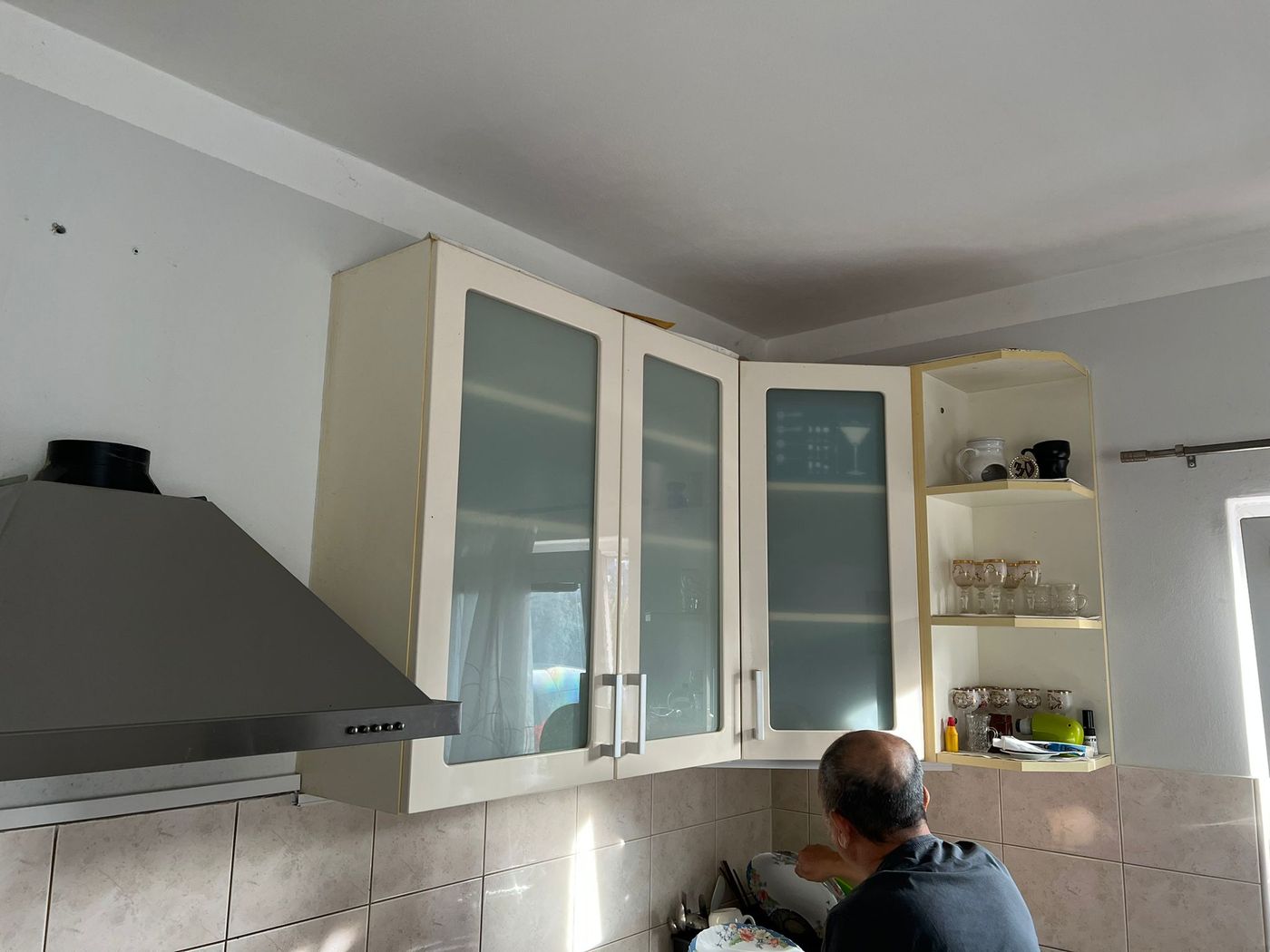 Instalace odtahu a ventilace — Výchozí stav 1