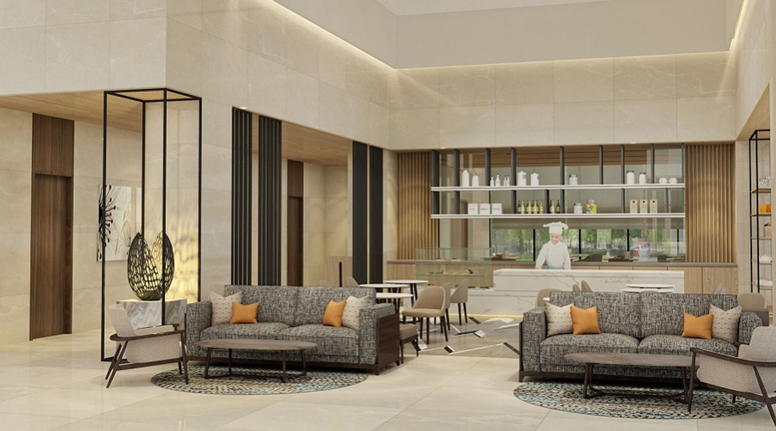Hospitality interior