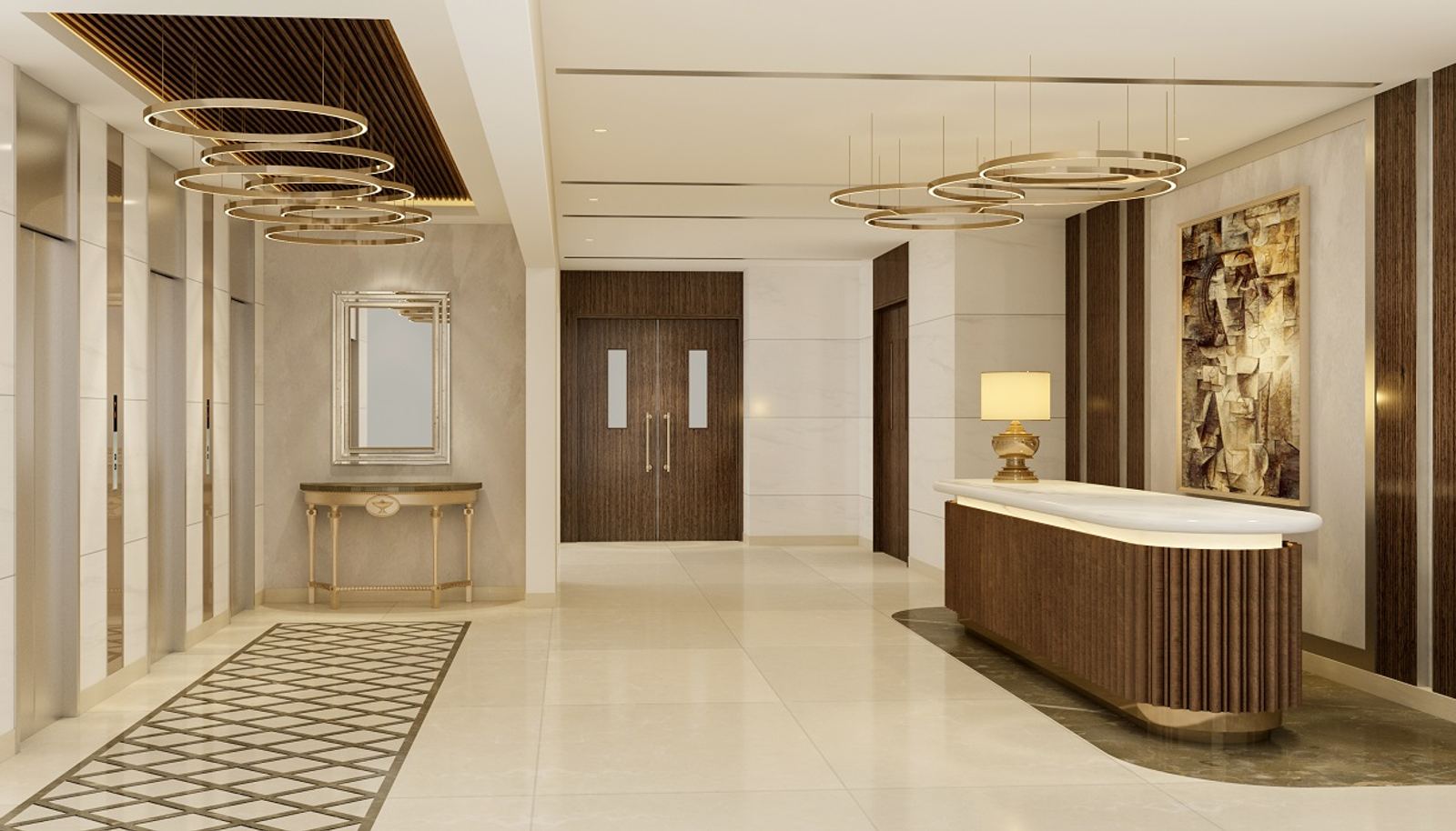 Clubhouse interior