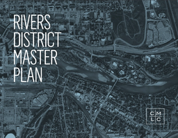 Cover of the Rivers District Master Plan.