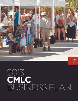 Cover of the 2013 Business Plan