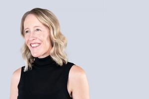 Photograph of Kate Thompson, President & CEO of CMLC.