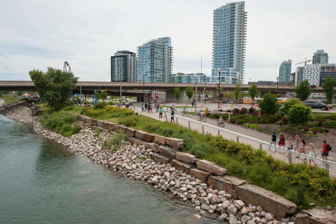 Jack & Jean Leslie RiverWalk | East Village | Calgary Municipal Land ...