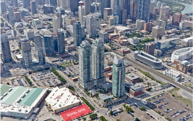 hotels near bmo centre calgary