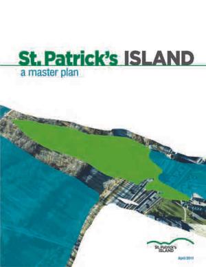 Cover of the St Patrick's Island Master Plan