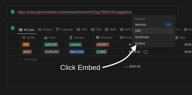 Notion embed link