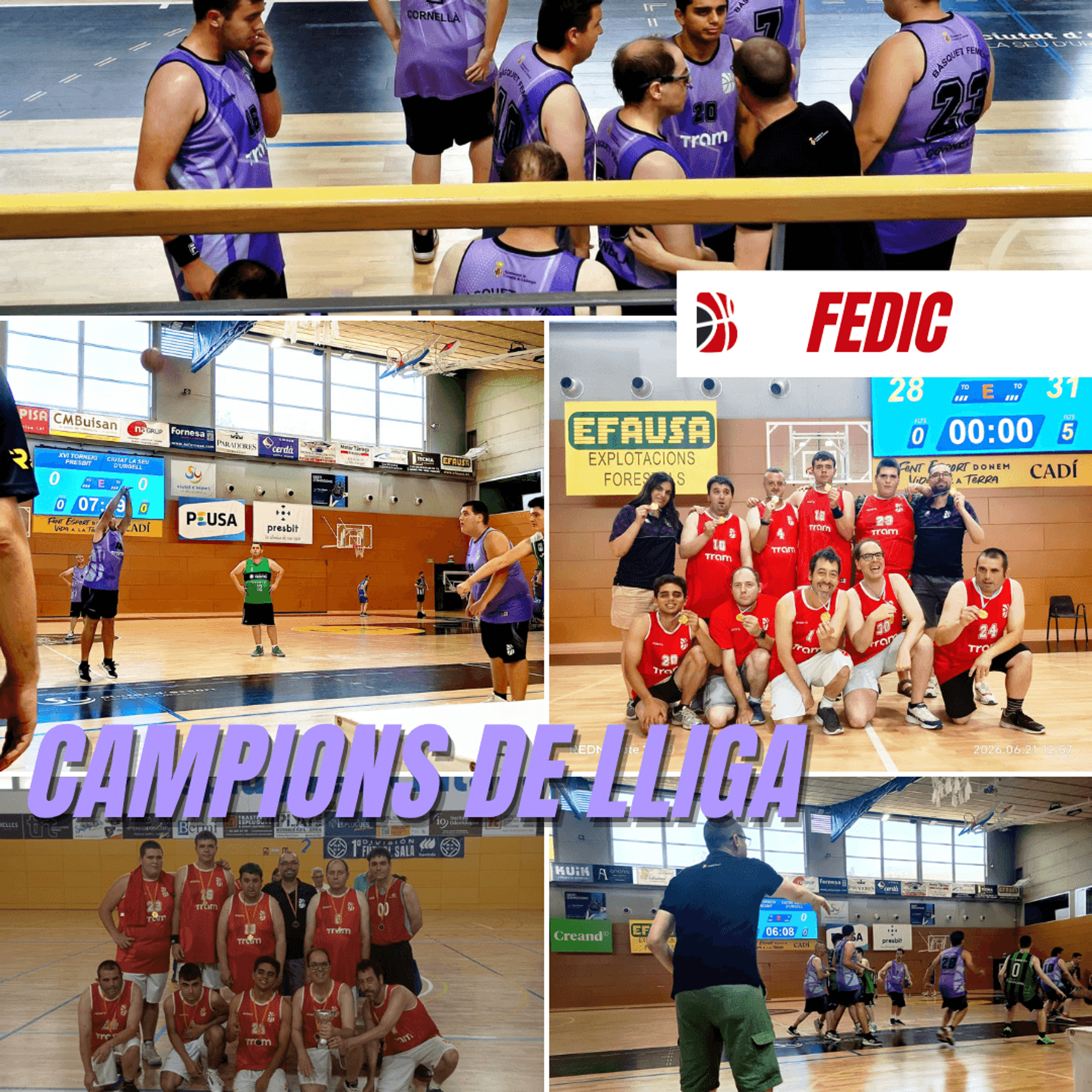 Fedic Campions de Lliga 2025/26