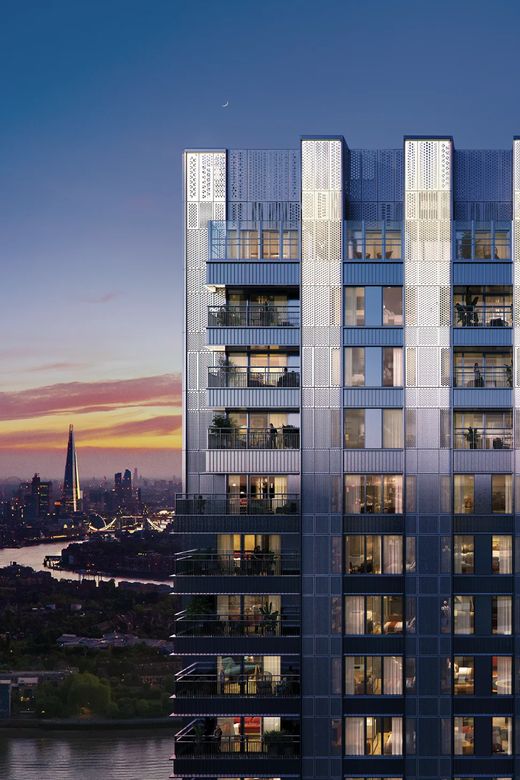 bird's eye view of the 25cuba street building