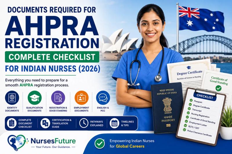 Documents Required for AHPRA Registration: Complete Checklist Indian Nurses (2026)