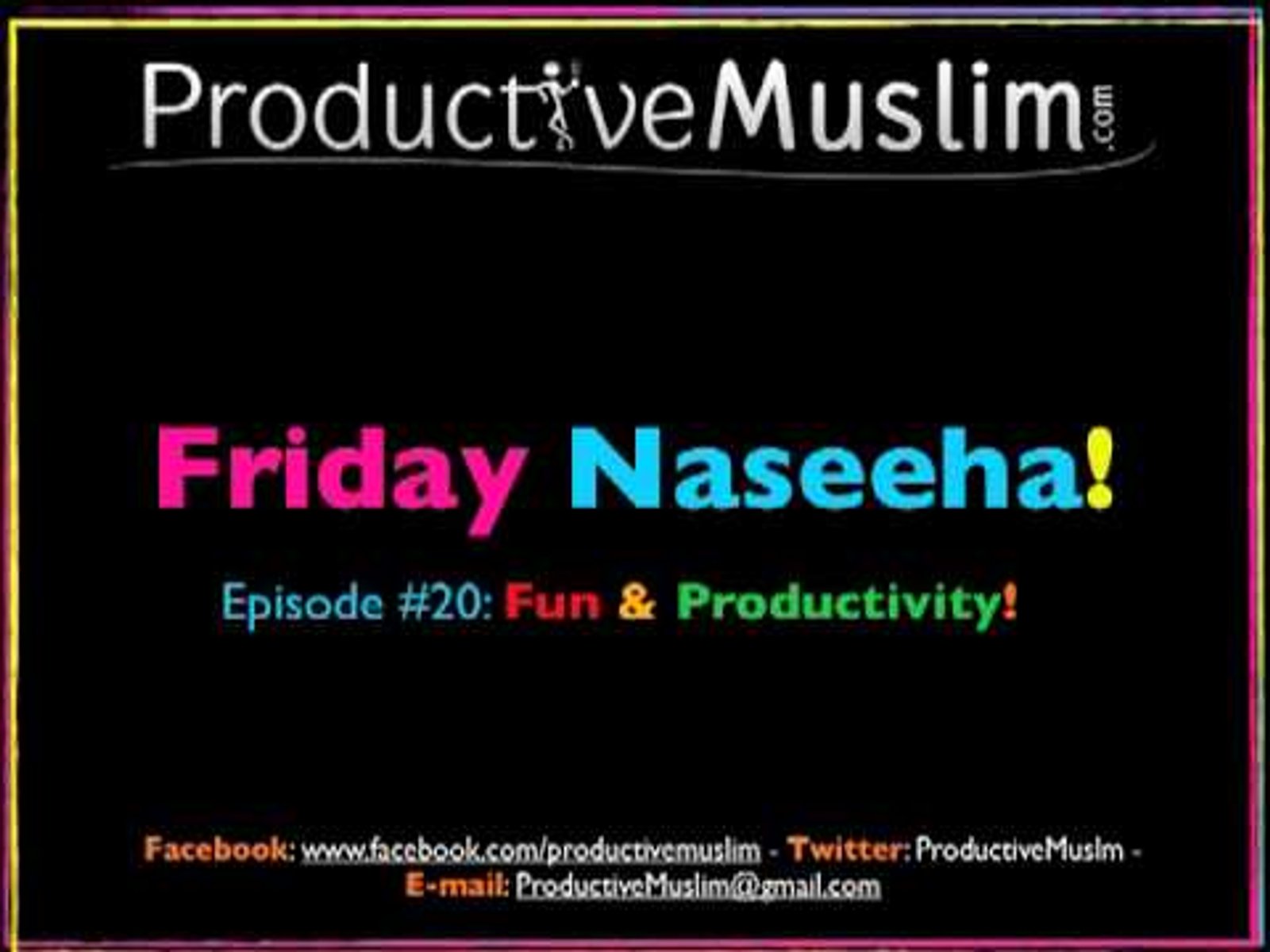 weekly naseeha episode fun pr