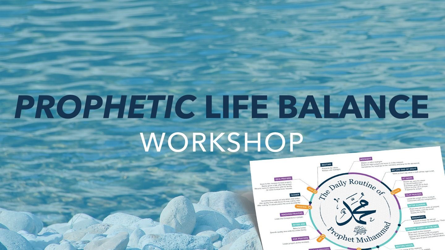 Prophetic Life Balance