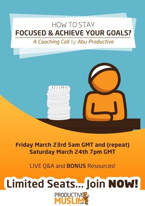 Coaching Call – Stay Focussed and Achieve Goals