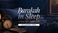 Barakah in Sleep