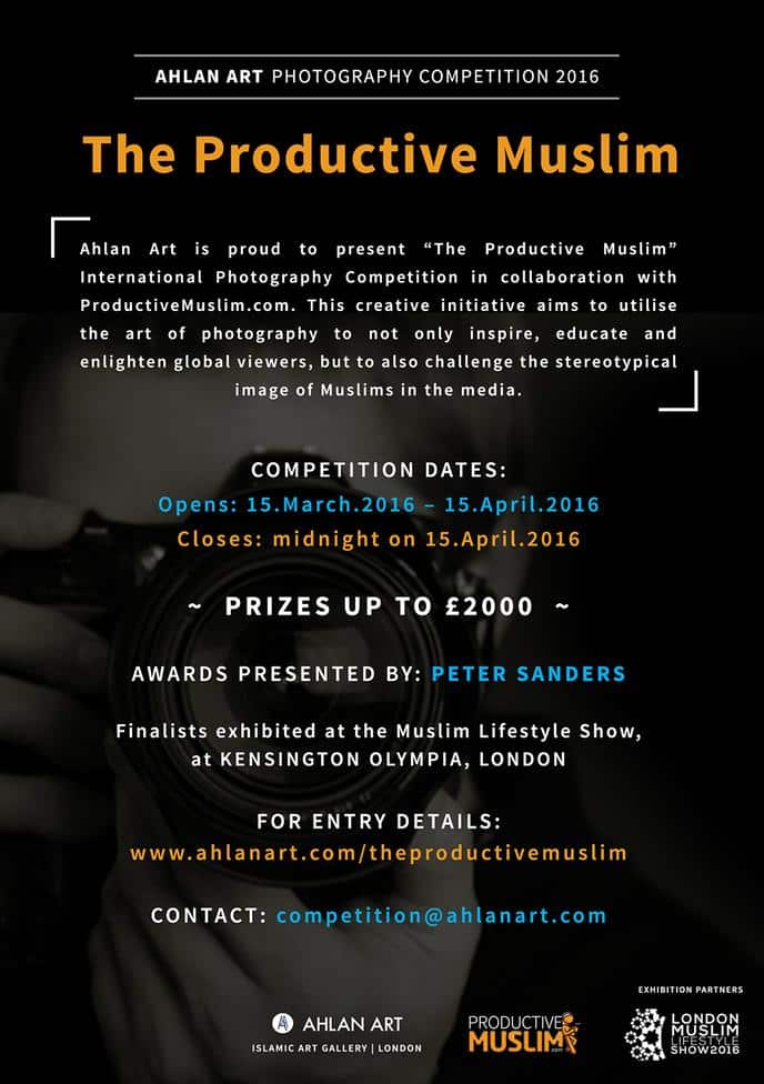 “The Productive Muslim” International Photography Competition