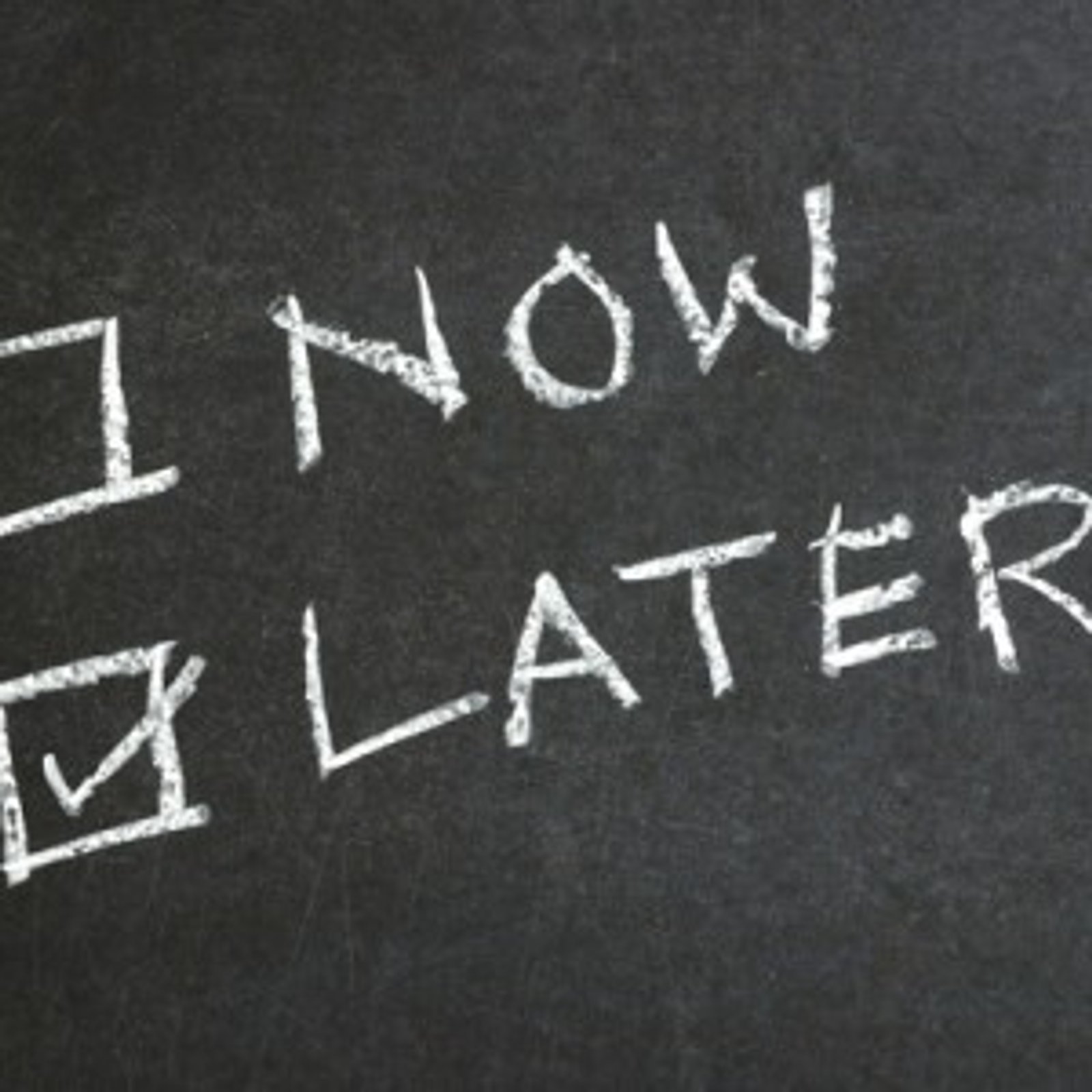 Could It Be Productive Procrastination?